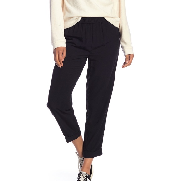 Madewell Pants - MADEWELL Cuffed Track Pants Relaxed Ankle Trousers